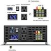 WZRELB 4000W 36V 120V Pure Sine Wave Power Inverter with 2 AC Outlets,Car Inverter,Remote Control view 3
