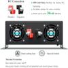 WZRELB 4000W 36V 120V Pure Sine Wave Power Inverter with 2 AC Outlets,Car Inverter,Remote Control view 4
