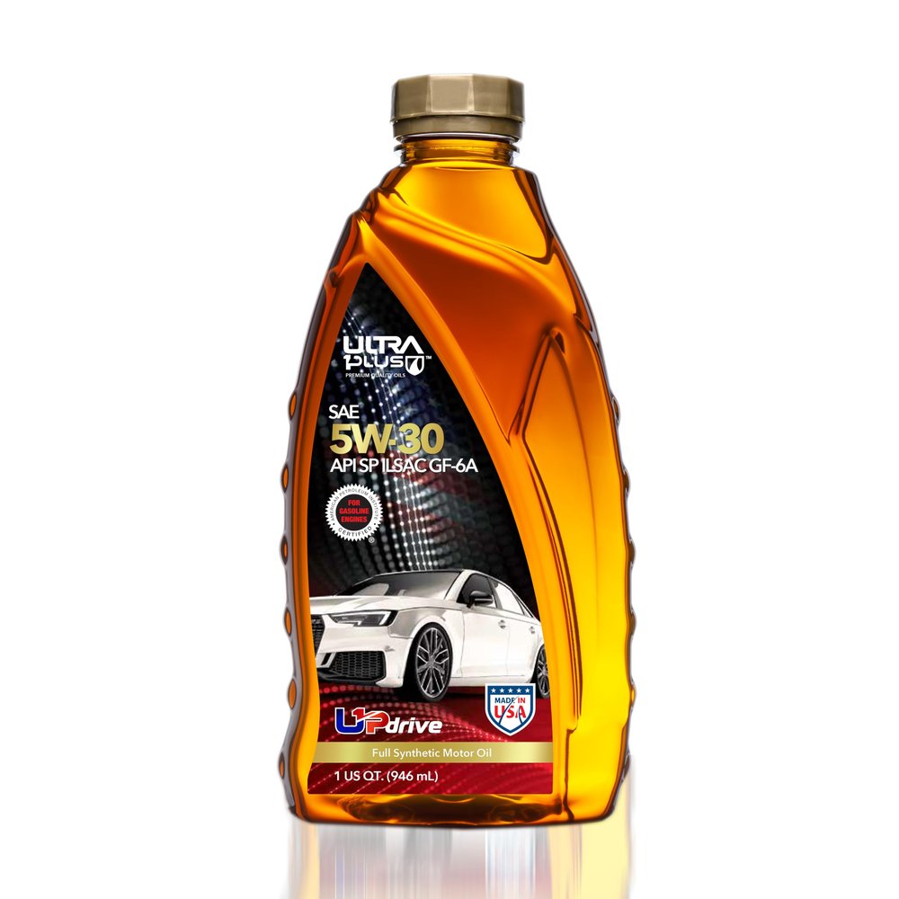 Ultra1Plus SAE 5W-30 Full Synthetic Motor Oil API SP ILSAC GF-6A - 5W30 motor oil, 1 Quart