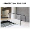 White Childen Protective Net, Cargo Net, Nylon Fence Net, Balcony Stair Netting, 3cm Mesh, 3.5mm Rope (Size : 0.8x5m(2.5x16ft)) view 3