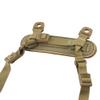 ATAIRSOFT 4 Points Helmet Accessory Retention System Chin Strap with Bolts and Screws for Fast Tactical Airsoft MICH IBH Helmet (TAN) view 3