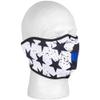 Fox Outdoor 72-64822 Neoprene Thermal Half Mask - Police Thin Blue Line view 1