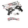 RTZ - Compatible with Chevrolet Tahoe Suburban 1500 07-13 SUV Lift Kit 5" Front Lift Doestch Tech Struts & Lift Spindles + 3" Rear Lift Coil Spring Spacers + Rear DT 9000's Nitrogen Gas Shocks 2WD view 1