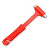 Car Escape Window Hammer & Seat Belt Cutter Tool (Red Basic, 1) view 2
