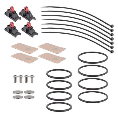 OLYMPIC Axiom Frame Runner Kit Set of 4 Black/Red - 177888-01