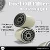 Fuel Oil Filter Compatible with Mercury 75-115 HP 4-Stroke Motor 35-877761Q01 18-7758 9-57822 view 2