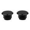 Inzopo Bike Handlebar End Bar Pair Plugs Cap 20mm for Mountain Bike Night Glow Bar End Black view 1