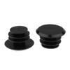 Inzopo Bike Handlebar End Bar Pair Plugs Cap 20mm for Mountain Bike Night Glow Bar End Black view 2
