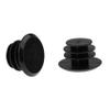 Inzopo Bike Handlebar End Bar Pair Plugs Cap 20mm for Mountain Bike Night Glow Bar End Black view 4