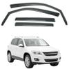 Fresh air Peterburg in-Channel Car Window Rain Guard Compatible with VW Tiguan fit:2008-2016 4pcs, Taiwan Made Precise & Transparent Car Wind Deflectors No Water Leakage Visors view 1