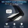 Fresh air Peterburg in-Channel Car Window Rain Guard Compatible with VW Tiguan fit:2008-2016 4pcs, Taiwan Made Precise & Transparent Car Wind Deflectors No Water Leakage Visors view 4