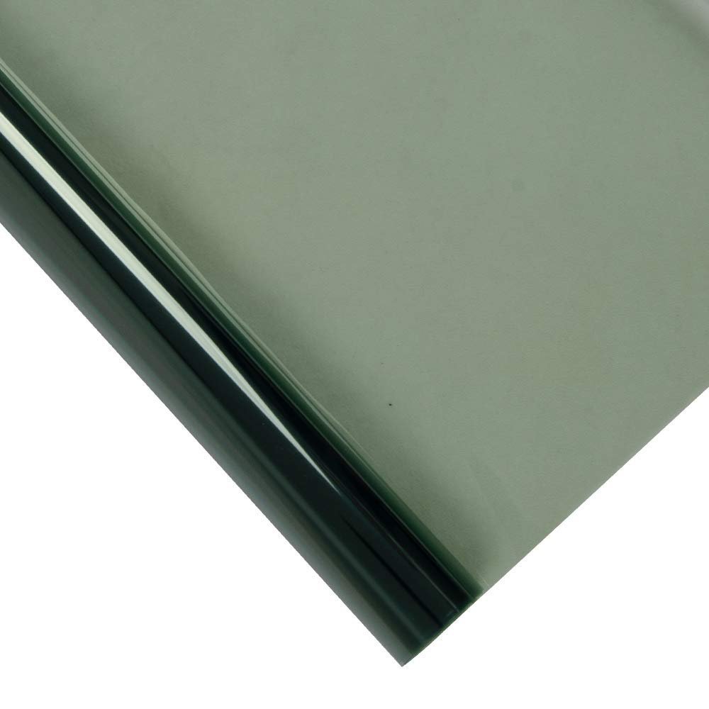 99% Anti UV Nano Ceramic Car Front Windshield Film Heat Control Sun Blocking Solar Tint Film for Car Rear Side Window, 20Inch X 100Feet, 70% VLT Light Green