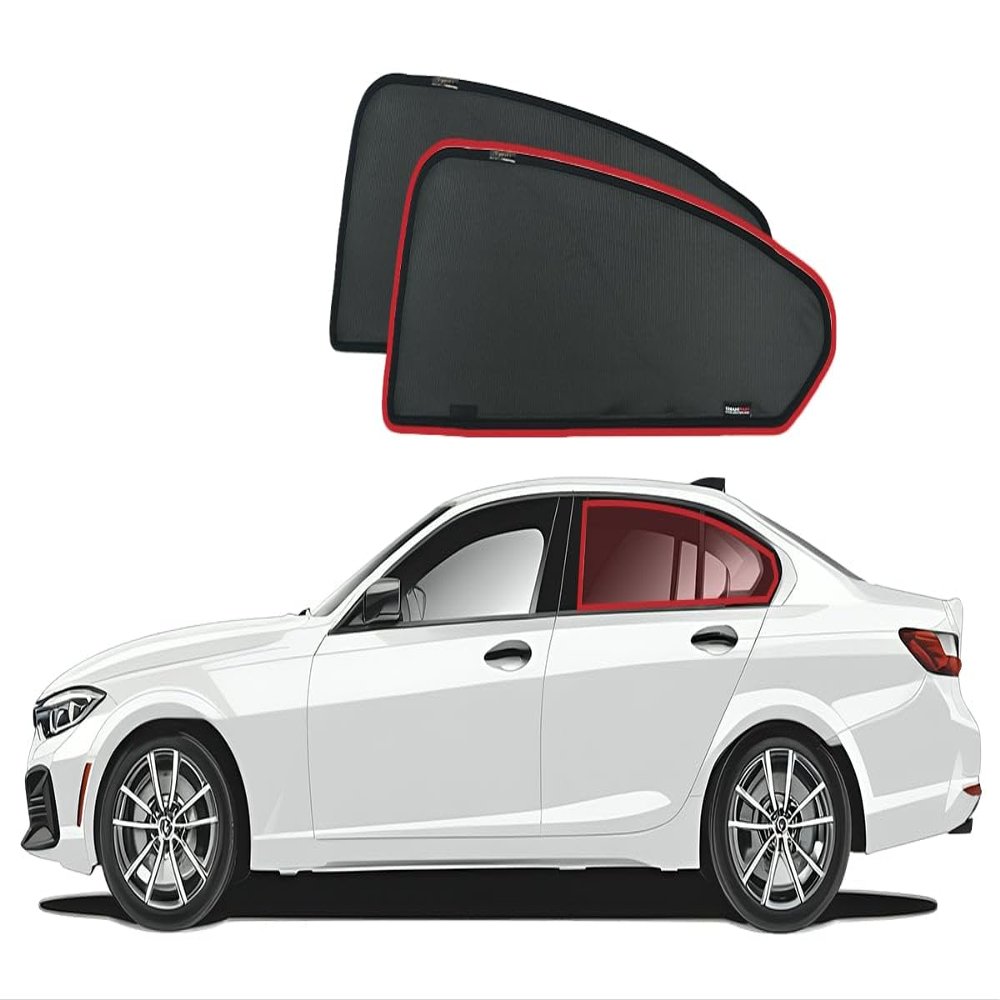 Snap Shades for BMW 3 Series Sedan 7th Generation Car Rear Window Shades (G20/G80/G81; 2019-Present)*