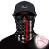 Obacle Motorcycle Face Mask Sun UV Dust Wind Protection Tube Mask Seamless Bandana Face Mask for Men Women Bike Riding Cycling Biker Fishing Outdoor Festival (US Flag Black Red Line) view 2