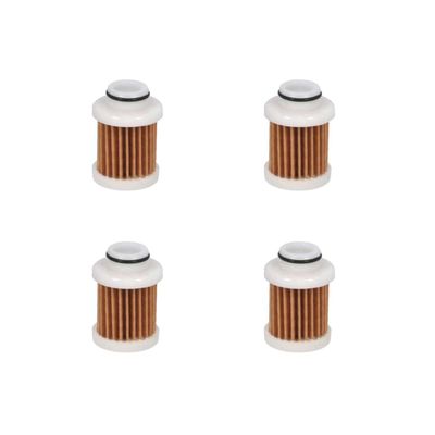 Element, Filter Compatible with Yamaha 4-Stroke Outboard Engine 6D8-WS24A-00-00 Set of 4