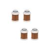 Element, Filter Compatible with Yamaha 4-Stroke Outboard Engine 6D8-WS24A-00-00 Set of 4 view 3