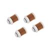 Element, Filter Compatible with Yamaha 4-Stroke Outboard Engine 6D8-WS24A-00-00 Set of 4 view 4