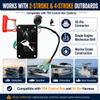 704-82570-08-00 Single Engine Key Switch Panel Compatible with Yamahaa 2-Stroke and 4-Stroke Outboard Ignition Switch 704 Control Box 12V Yacht Boat Switch Panel 704-82570-11-00 704-82570-12-00 view 3