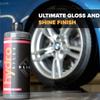 HydroSilex Car Tire Shine Gel and Conditioner. SIO2 & Black Dye Infused, No Sling Formula. Enhances Tires Color & Finish, Leaves Your Tires Looking Clean For Weeks. (16oz) view 2