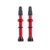 1Pair Presta Valve Core Bike Replacement Brass Tubeless Core,Bicycle Presta Valve for Road MTB Bicycle Tubeless Tires Brass Core Alloy Stem,60mm,Red view 1