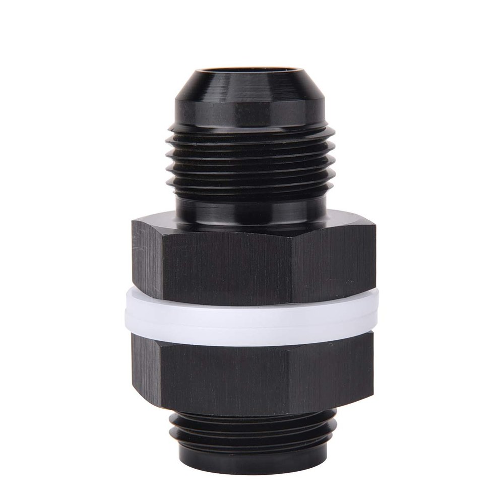 EVIL ENERGY Male 8AN Bulkhead Fuel Cell Fitting Adapter Aluminum Straight
