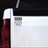 StickerTalk Vehicle Equipped with Audio and Video Surveillance Vinyl Sticker, 5 inches by 3.5 inches view 2
