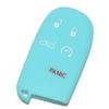 Solid Silicone Rubber Remote Cover for Jeep Renegade 2019 2021 (Light Blue) view 1