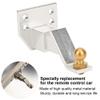 VBESTLIFE Life RC 1/10 Metal Trailer Hook Towing Hitch Tractor Hook RC Upgrade Accessory Fit for D90 RC SCX10 CC01(Silver) view 3