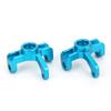 Metal Steering Carrier Knuckle,2pcs Aluminum Alloy Left Right RC Car Upgrade Spare Part Compatible with 1/14 144001 RC Car(Blue) view 2
