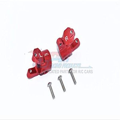 Element Enduro Sendero Trail Truck Upgrade Parts Aluminum Front C Hubs - 2Pc Set Red