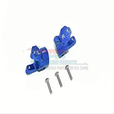 Element Enduro Sendero Trail Truck Upgrade Parts Aluminum Front C Hubs - 2Pc Set Blue