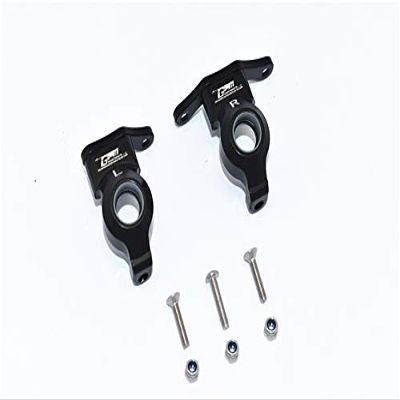 Element Enduro Sendero Trail Truck Upgrade Parts Aluminum Front Knuckle Arm - 2Pc Set Black