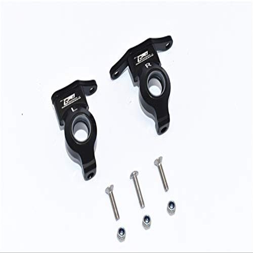 Element Enduro Sendero Trail Truck Upgrade Parts Aluminum Front Knuckle Arm - 2Pc Set Black