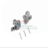 Element Enduro Sendero Trail Truck Upgrade Parts Aluminum Front C Hubs - 2Pc Set Gray Silver view 1