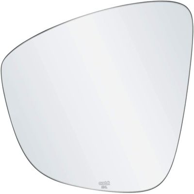 exactafit Driver Side Mirror Glass Replacement For VW Passat Jetta CC Eos VW Volkswagen Left Door Flat Mirrors Adhesives Rear View LH Lens 8114L
