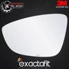 exactafit Driver Side Mirror Glass Replacement For VW Passat Jetta CC Eos VW Volkswagen Left Door Flat Mirrors Adhesives Rear View LH Lens 8114L view 3