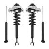 UNITY AUTOMOTIVE 4-11230-257060-001 Front and Rear Replacement Complete Strut Assembly Shock Kit Fits 2005-2011 Audi A6 &Audi A6 Quattro view 1