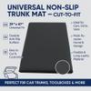 Dependable Industries Premium Non-Slip Car Trunk Mat Cargo Liner Universal Cut-to-Fit Protects Against Dirt Size 39" x 47" view 2