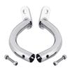 Green-L Pair Chrome Saddlebag Guard Support Brackets Fit For Harley Electra Glide 1997-2008 view 3