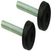 DBGVentures Compatible with 1964-81 GM Front Hood Adjustment Bumpers Core Support Adjusting Rubber Stops 2pc view 1