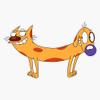 Catdog // Catdog Vinyl Waterproof Sticker Decal Car Laptop Wall Window Bumper Sticker 5" view 1