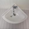 JZ Boat Caravan RV Camper White Acrylic Triangular Sink 380380180mm GR-Y003 view 3
