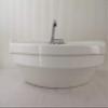 JZ Boat Caravan RV Camper White Acrylic Triangular Sink 380380180mm GR-Y003 view 4