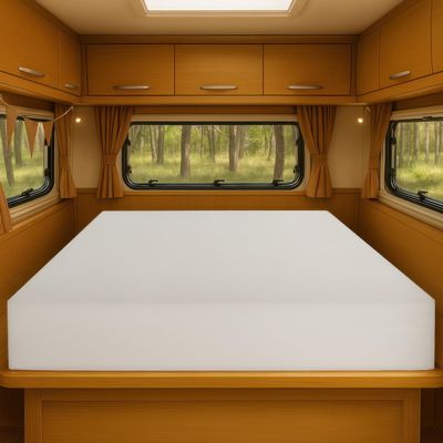 Foamma 5 x 28" x 75", Firm, Mattress Replacement for RV Bunk, Camper, Truck & Travel Trailer, Back Support, CertiPUR-US Certified, Made in USA, Cover Not Included.