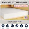 Foamma 5 x 28" x 75", Firm, Mattress Replacement for RV Bunk, Camper, Truck & Travel Trailer, Back Support, CertiPUR-US Certified, Made in USA, Cover Not Included. view 3