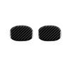 2pieces Carbon Fiber for Mini Cooper Hardtop F55 Hatchback F56 Accessories Car Seat Back Handle Interior Cover Trim Decal Sticker -Black view 3