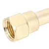 Tire Air Chuck 1/4 Inch Brass Dual Head Adapter view 4