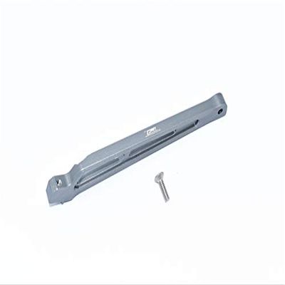 GPM For Arrma 1/7 Mojave 6S BLX Upgrade Parts Aluminum Rear Chassis Brace - 1Pc Set Gray Silver