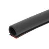 X AUTOHAUX 2 Pcs 4m 15x15mm Car D Shape Rubber Weather Waterproof Strip Seal Edge Protector Trim view 4