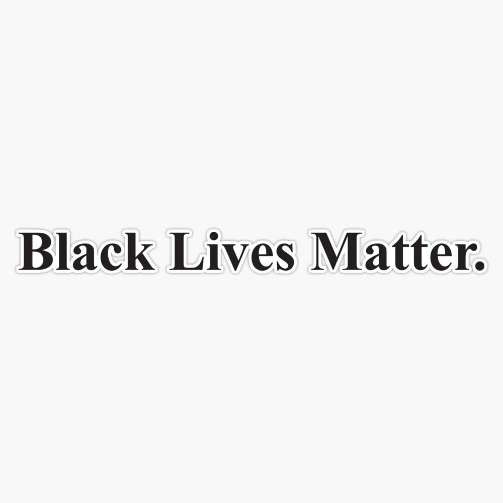 Black Lives Matter 2 Sticker Vinyl Bumper Sticker Decal Waterproof 5"